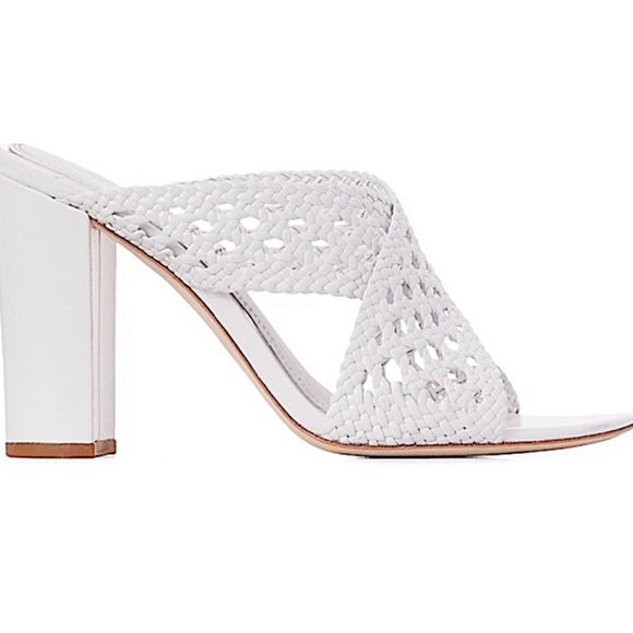 PAIGE Shoes - Paige Noel Woven Leather Mules